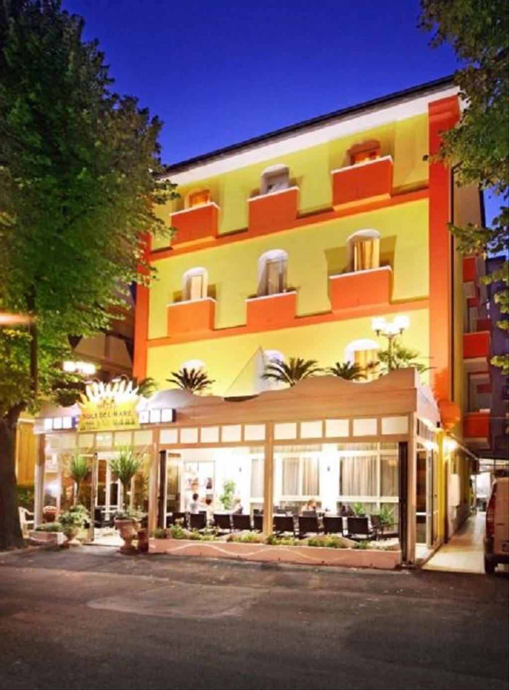 Oasi Del Mare Otel Rimini Dış mekan fotoğraf